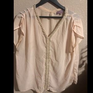 Harper pearl blouse